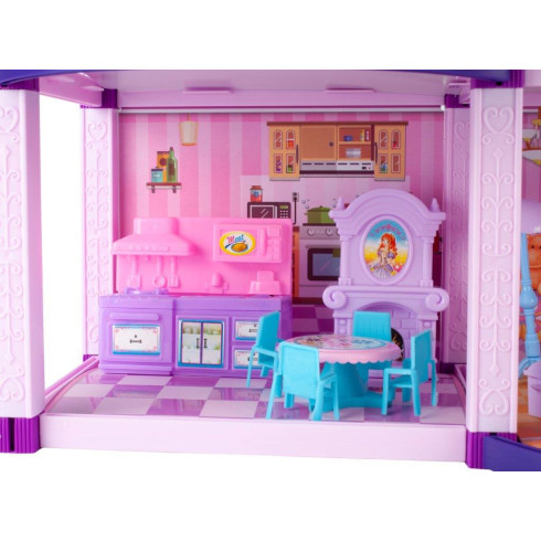 Domček pre bábiky a poníky - ružový