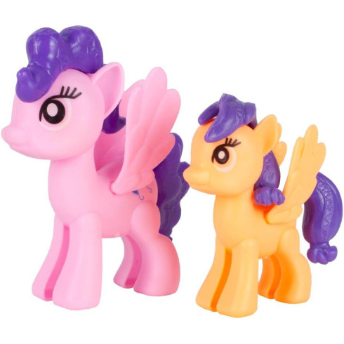 Domček pre bábiky a poníky - ružový