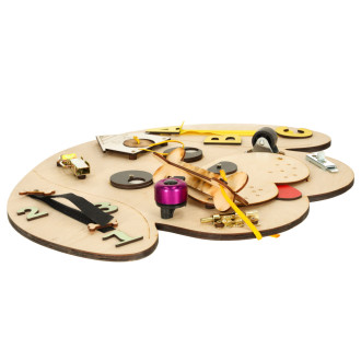 Drevená manipulačná doska Psík 49 cm