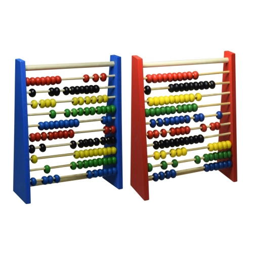  Drevené počítadlo - modré