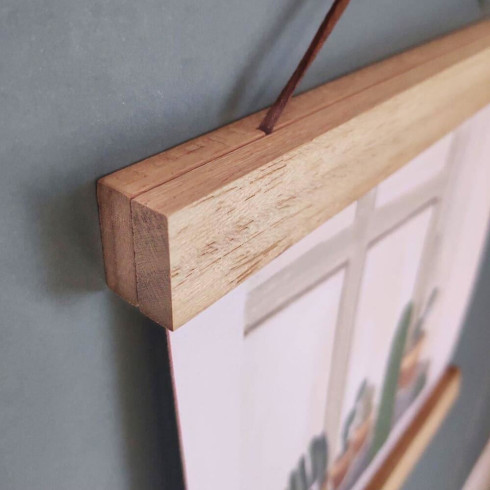 Drevený rám na plagát 41 cm