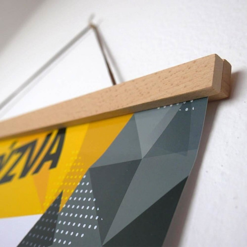 Drevený rám na plagát 41 cm