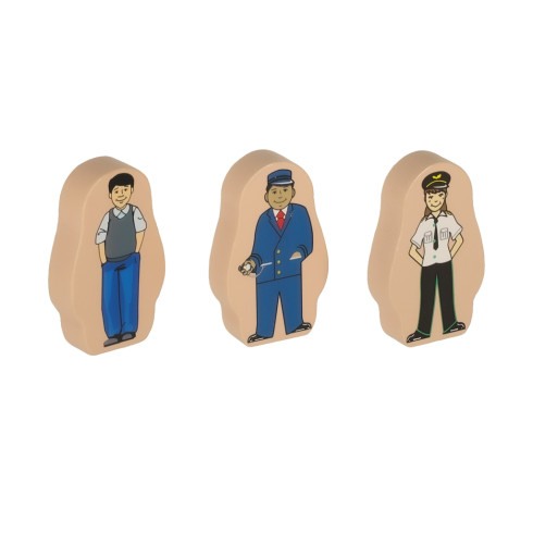 Drevený vlak lokomotíva mesto 69 prvkov