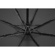 Elegantný skladací dáždnik s automatickým otváraním - priemer 96 cm, čierny