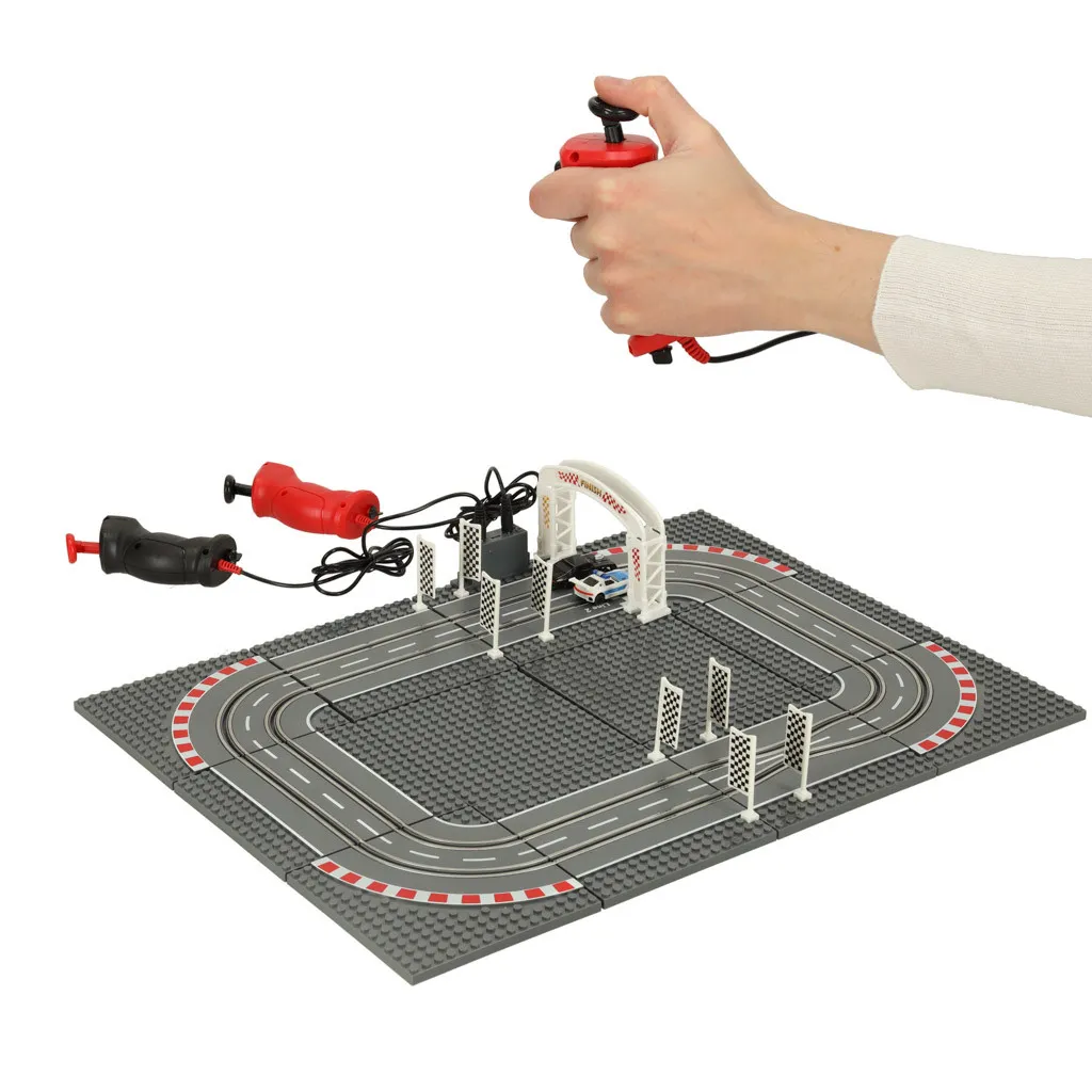 Elektrická policajná pretekárska autodráha + 2 autá