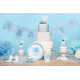Girlanda Baby Shower modrý sloník 300 cm