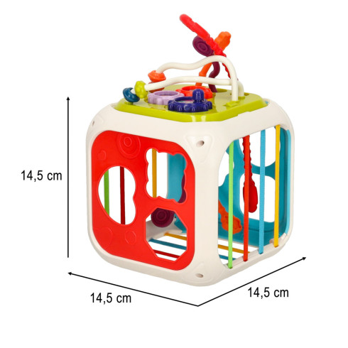 Interaktivní vzdělávací třídička kostek 7v1