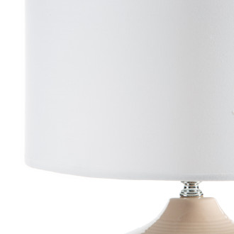 Keramická dekoratívna lampa Kaya zdobená reliéfnym vzorom