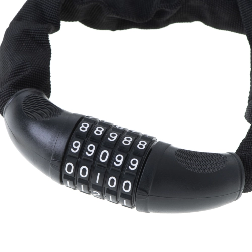 Kódový bezpečnostný zámok na bicykel - 100cm