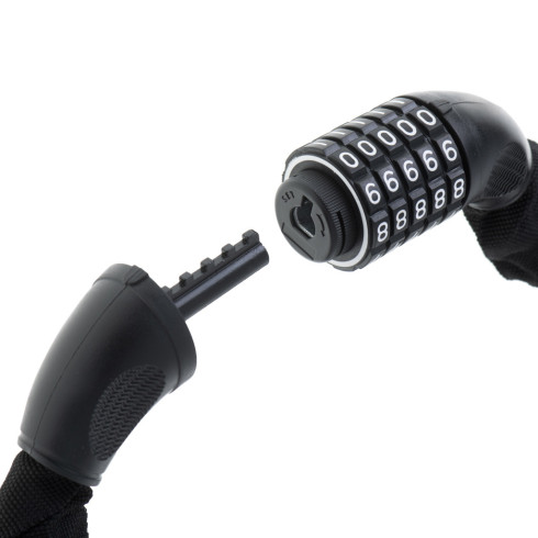 Kódový bezpečnostní zámek na kolo - 100 cm