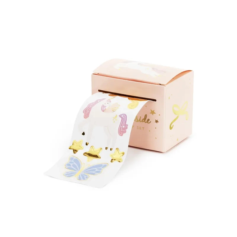 Autocolante creative cu unicorn și mix de modele