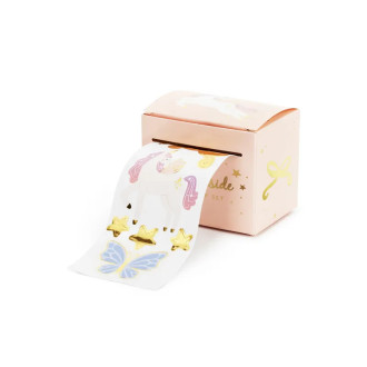 Kreativne nalepke Enorog in mešani vzorci