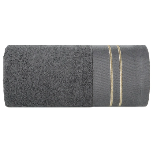 Luxusné bavlnené uteráky Olivia sada 3 ks - 30x50 cm šedé