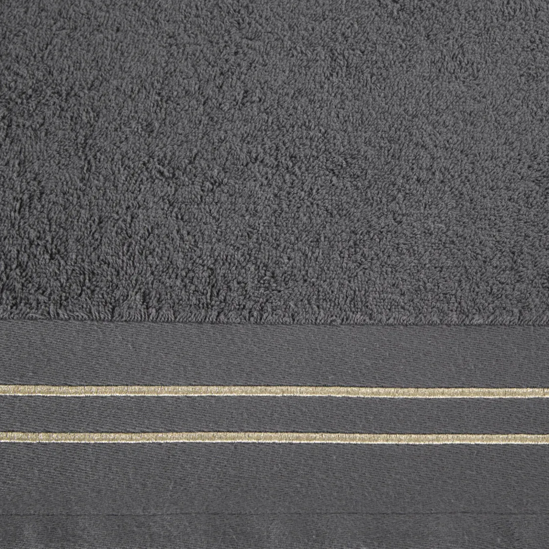 Luxusné bavlnené uteráky Olivia sada 3 ks - 30x50 cm šedé