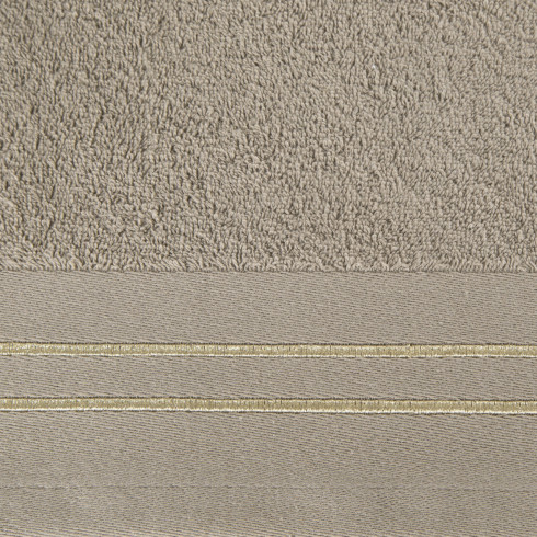 Luxusní bavlněné ručníky Olivia sada 3 ks - 50x90 cm béžové