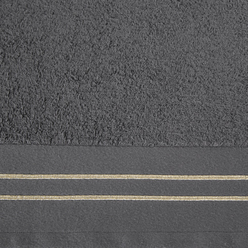 Luxusní bavlněné ručníky Olivia sada 3 ks - 50x90 cm šedé