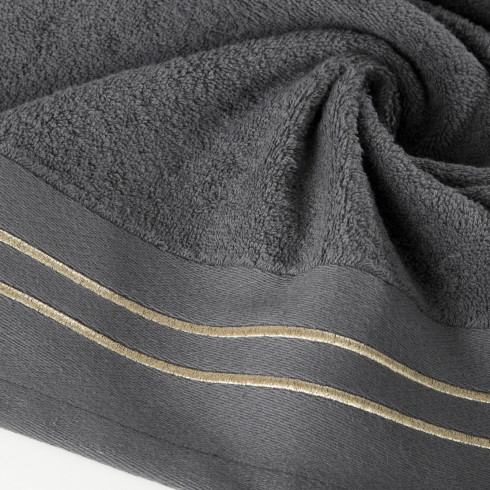 Luxusné bavlnené uteráky Olivia sada 3 ks - 70x140 cm šedé