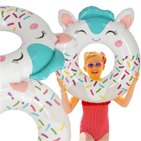 Nafukovacie plávacie koleso Zvieratko, 76 cm, nosnosť 40 kg