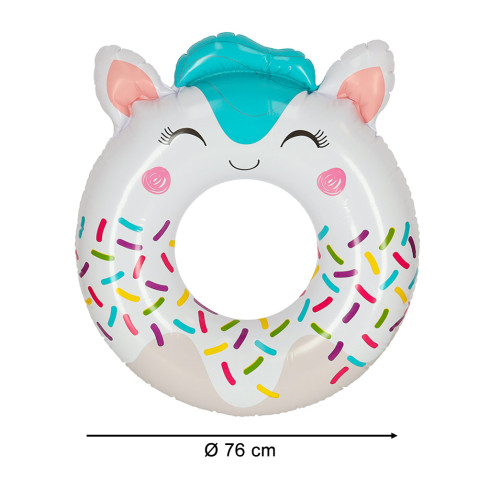 Nafukovacie plávacie koleso Zvieratko, 76 cm, nosnosť 40 kg