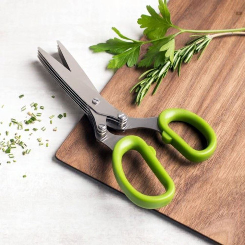 Nožnice na bylinky – pre rovnomerné strihanie byliniek