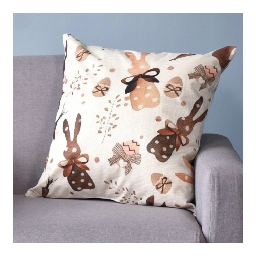 Obliečka na vankúš 45 x 45 cm s motívom zajačika 