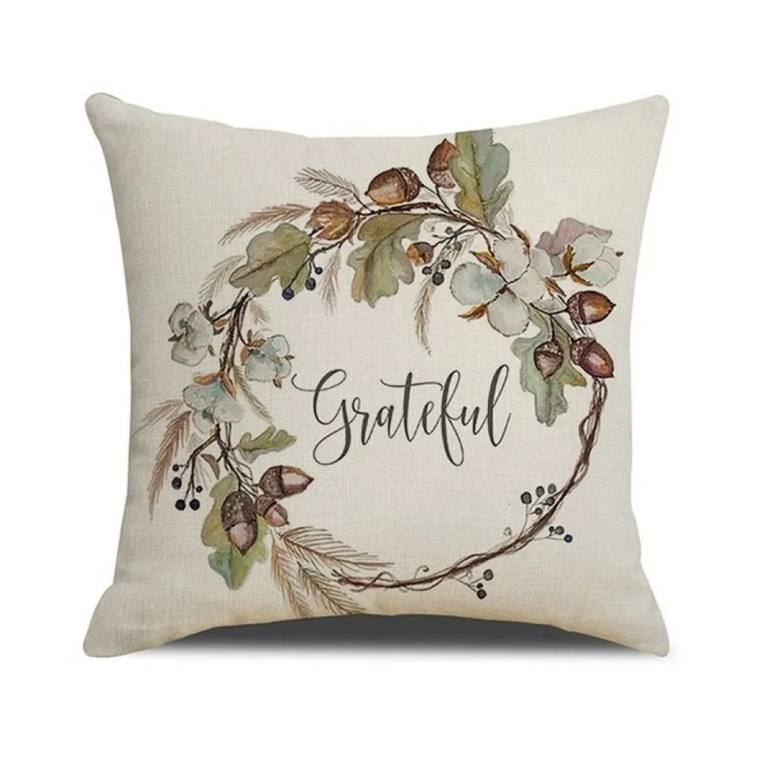 Povlak na polštář 45x45cm Grateful krásný podzim
