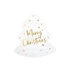 Ubrousky vánoční stromek Merry Christmas 20 ks