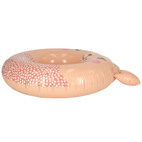 Plávacie koleso Ružové zvieratko, 76 cm, nosnosť 40 kg