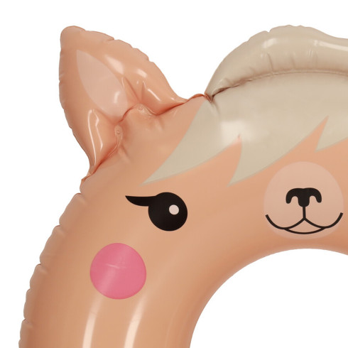 Plávacie koleso Ružové zvieratko, 76 cm, nosnosť 40 kg