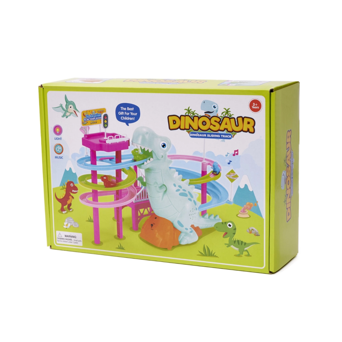 Pretekárska dráha dinosaurus + zvuky a svetlá