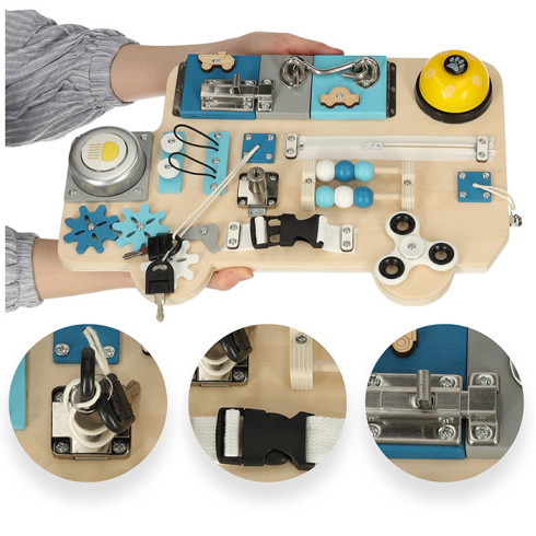 Senzorická manipulačná doska Autíčko