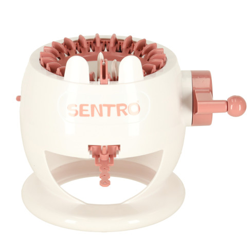 Šicí stroj pletací krosno 22-jehlový + 2 klubíčka příze