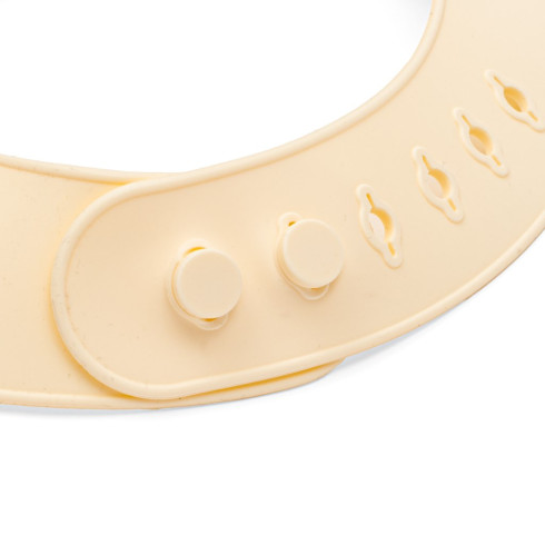 Silikónový podbradník New baby - béžový