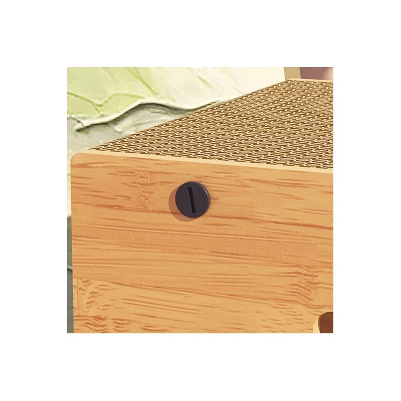 Škrabadlo, domček a hračka pre mačky 3v1