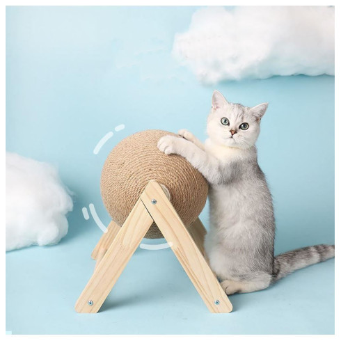 Škrabadlo pre mačky – guľa