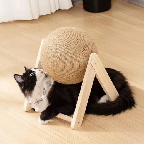 Škrabadlo pre mačky – guľa