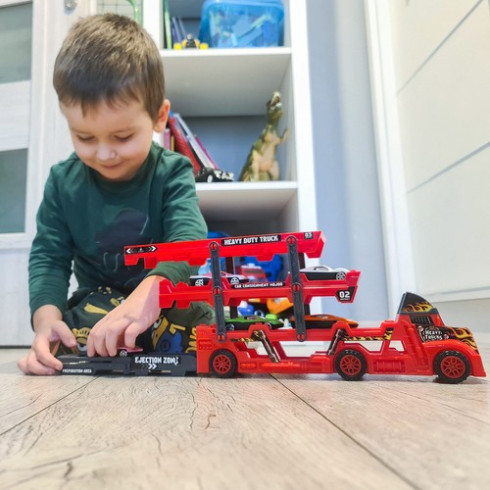 Sada kamion TIR se 6 auty + startovací rampa