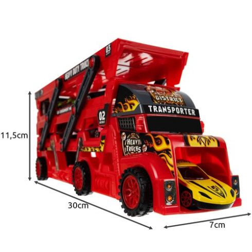 Sada kamion TIR se 6 auty + startovací rampa
