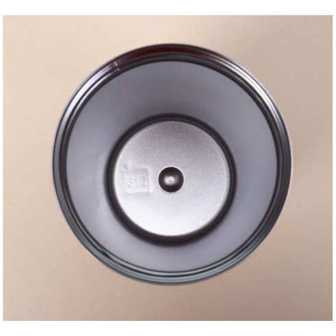 Termohrnček so slamkou 550 ml, krémový