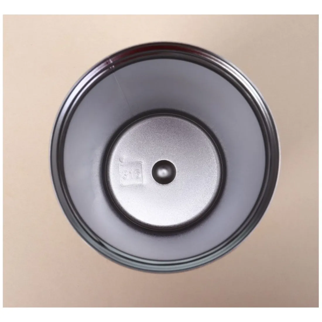 Termohrnček so slamkou 550 ml, ružový