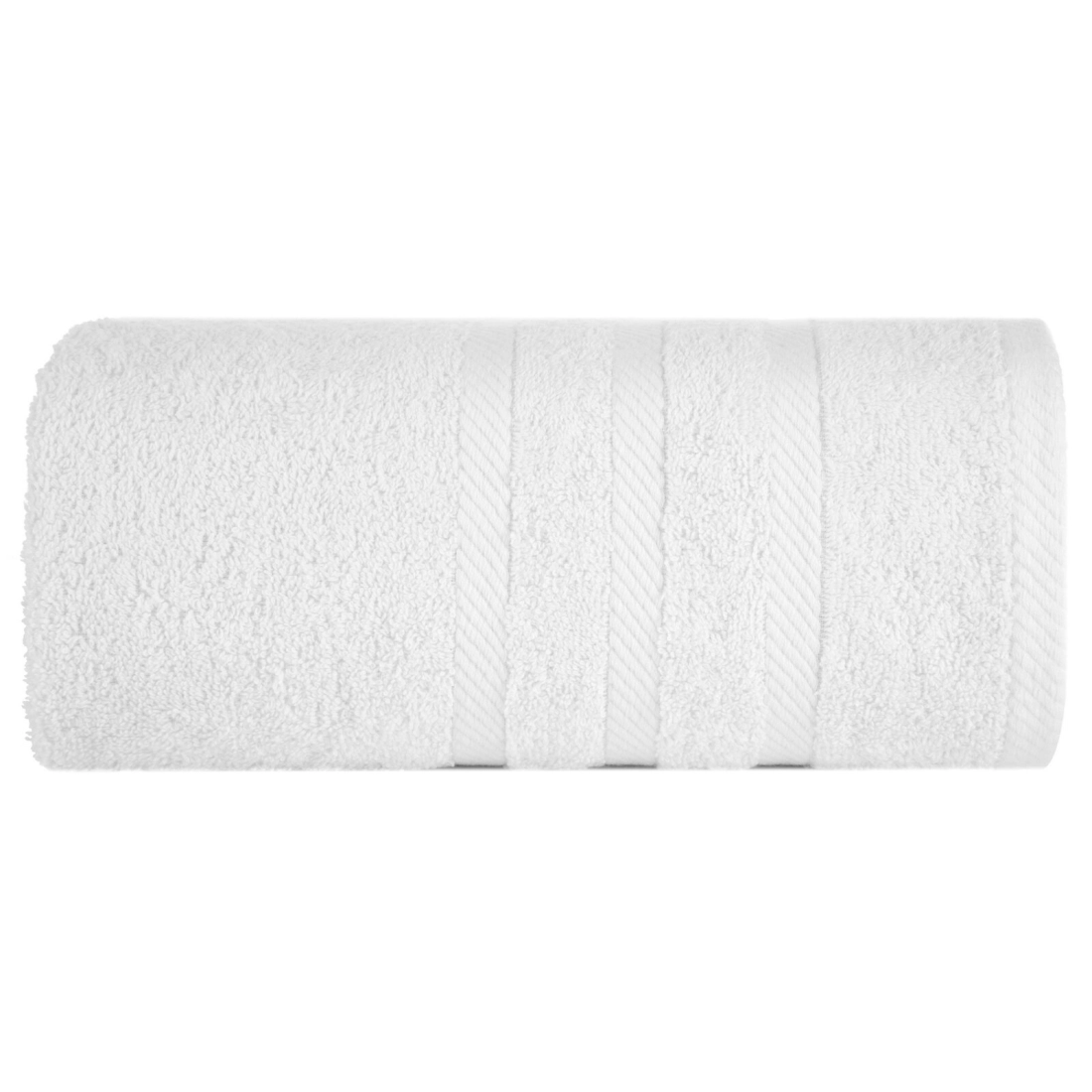 Ručníky sada 3 ks s bordurou 30x50 cm - bílé
