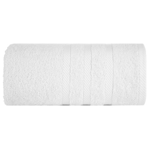 Uteráky sada 3 ks s bordúrou 30x50 cm - biele