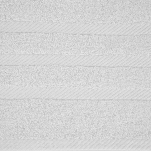 Uteráky sada 3 ks s bordúrou 30x50 cm - biele