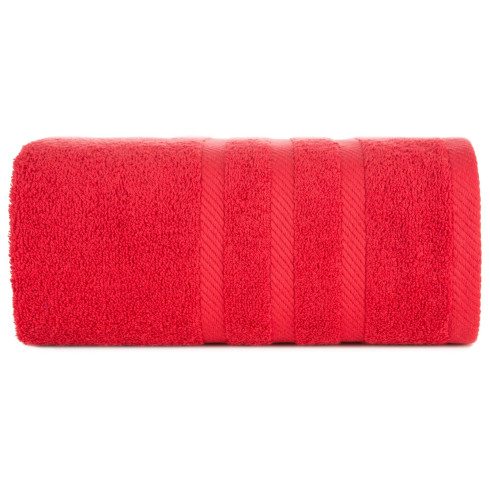 Ručníky sada 3 ks s bordurou 30x50 cm - červené