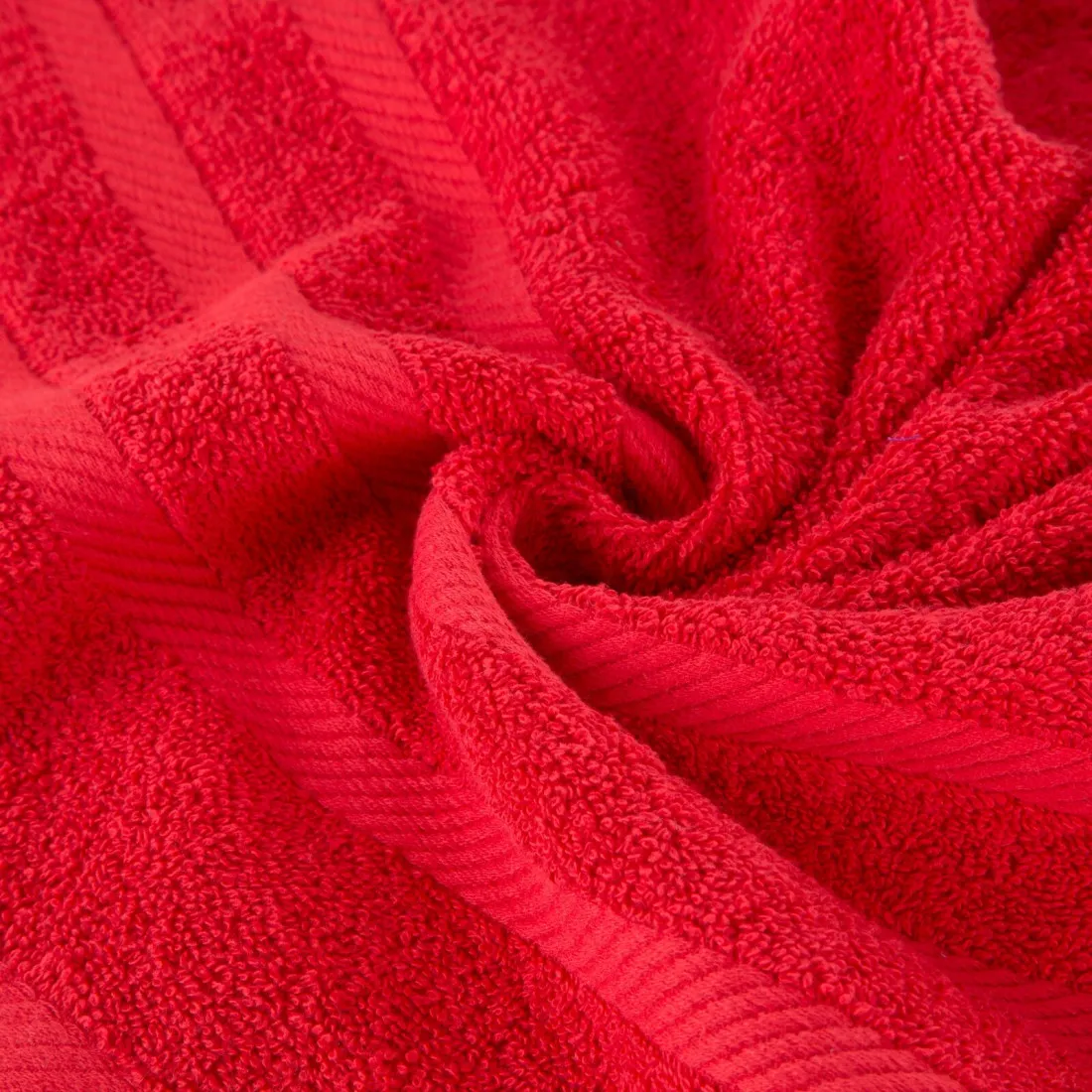 Uteráky sada 3 ks s bordúrou 30x50 cm - červené