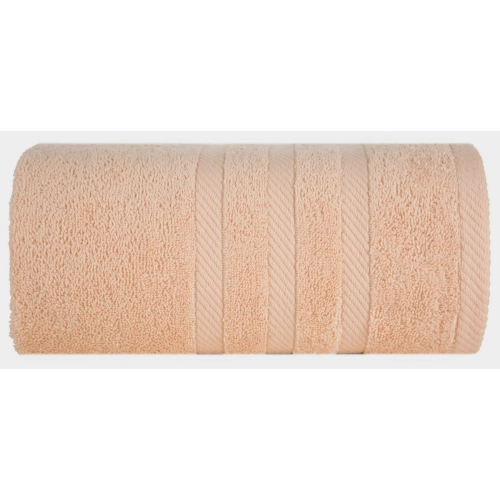 Ručníky sada 3 ks s bordurou 30x50 cm - meruňkový