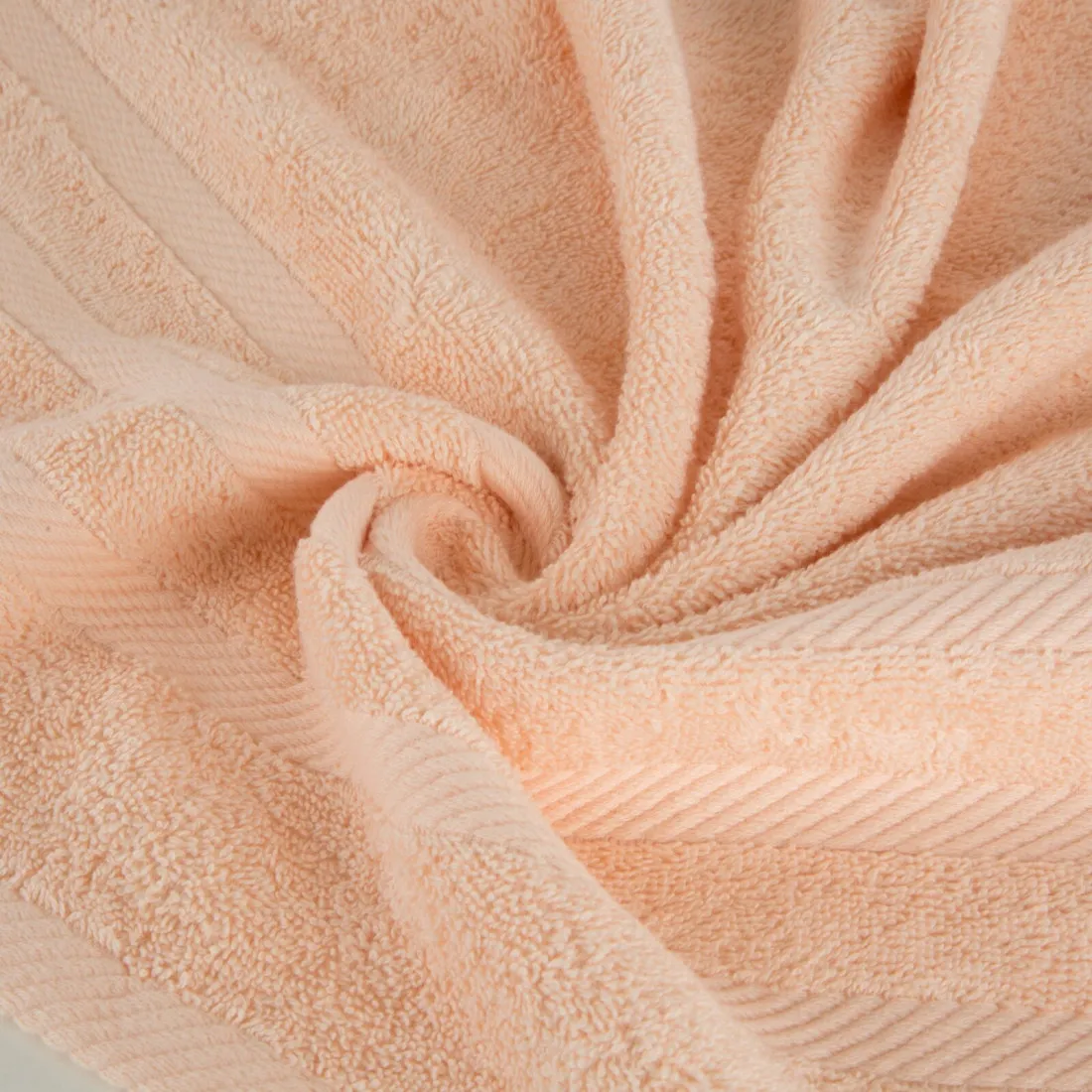 Ručníky sada 3 ks s bordurou 30x50 cm - meruňkový