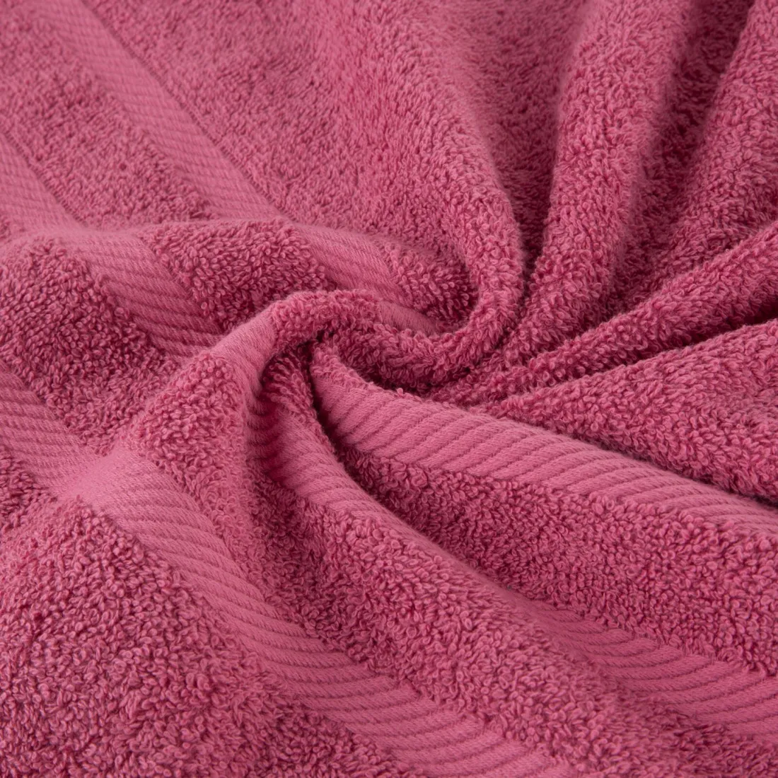 Ručníky sada 3 ks s bordurou 30x50 cm - růžové