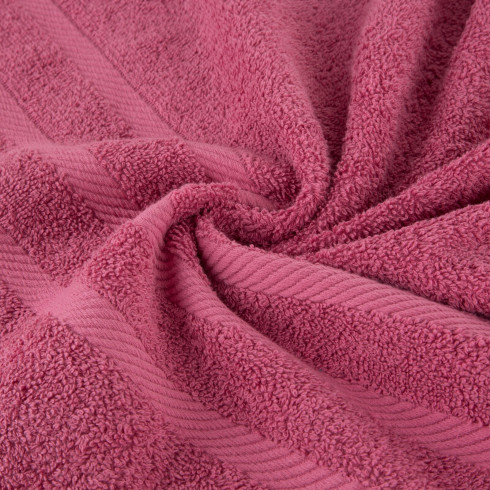 Ručníky sada 3 ks s bordurou 30x50 cm - růžové