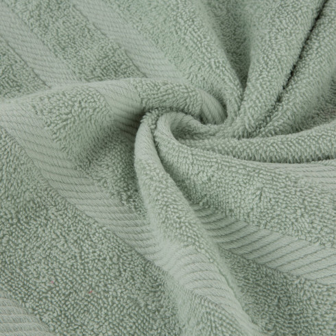 Ručníky sada 3 ks s bordurou 30x50 cm - světlá máta